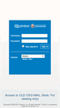 Mobile Screenshot of mail.osg.gov.ph