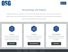 Tablet Screenshot of osg.com